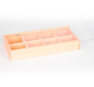 Boîtes de tri en bois avec couvercles Lot de 3 pièces