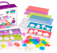 Figures translucides à lier Lot de 32 pièces