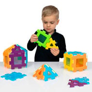 Construction Mes premières fenêtres Polydron Set de 24 pièces