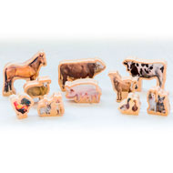 Animales de la granja imágenes set de 10 piezas