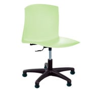 Made in polypropylene, height-adjustable chair. height 45/60 cm.