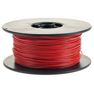 Cable múltiples hebras, 0,14/1,1 mm2, rojo, 100 m