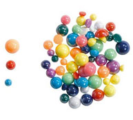 Medias perlas colores surtidos aprox. 125