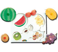 Dentelle de fruits et légumes fruits nº1 la unidad