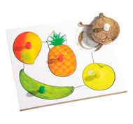 Dentelle de fruits et légumes fruits nº1