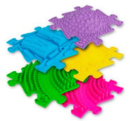 Ensemble de carreaux de sol sensoriels d’expansion 3D Lot de 5 pièces