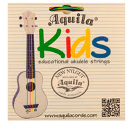 Cuerdas para ukekele de recambio Aquila Kids 4 Colores