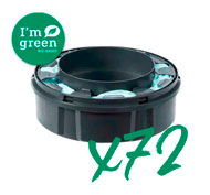 SANGENIC recharges 72 pièces pour récipient à couches Twist and Click lot de 72 unités