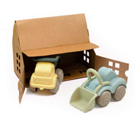 Camion à benne basculante et boîte de garage d’excavatrice Lot de 2