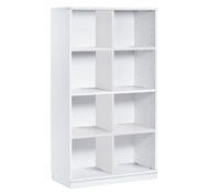 Armoire moyenne avec socle white2 hauteur. 143 cm avec 8 compartiments