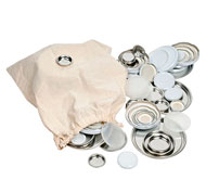 Ensemble de bouchons, tailles et matériaux, collection, pièces de suffel Set de 86 pièces
