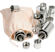 Set pots en métal les tailles collection pièces détachées Set de 21 pièces