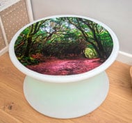 Tapis semi-translucide aventure en forêt L'unité