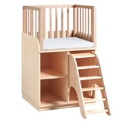 Meuble à langer avec garde-corps