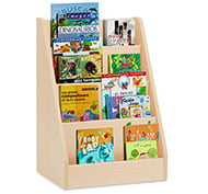 Bibliothèque Montessori présentoir de livres moyenne