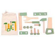 Mes premiers outils en bois avec sac L'ensemble