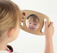 Mini miroir plat L'unité