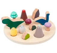 Puzzle 3D dentelle dinosaures L'ensemble
