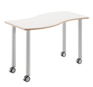 Table Atlas avec roues 120 x 60 Onda T1