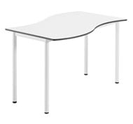 Table Menorca rectangulaire ONDA 120 x 80 fixe T6