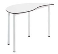 Table Menorca demi-ronde ONDA diamètre 120 cm fixe T6