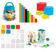 Ensemble d’initiation aux mathématiques manipulatives +5 ans L'ensemble