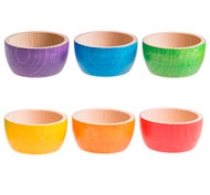 Bols arc-en-ciel Set de 6 unités