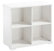Meuble White2 avec pieds et 4 casiers