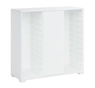 Armoire basse avec white2 pieds de hauteur. 102 cm pour 22 Sigma bacs avec porte. (Sans bacs)