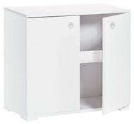 Meuble White2 avec 1 étagère et portes
