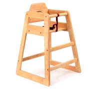 Chaise haute empilable en bois L'unité