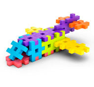 Blocs de construction Puzzle dimensionnel Grande pièce Lot de 110 pièces