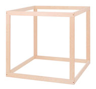 Cubo y espacio de juegos Montessori 80cm x 80cm