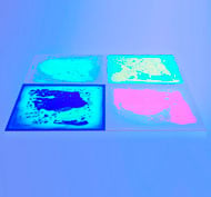 Tuile sensorielle avec liquide UV 50cm x 50cm L'unité