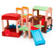 Grande structure de jeu modulaire 4 jeux d’aventure L'unité
