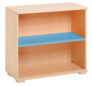 Meuble combiné avec pieds et 1 étagère