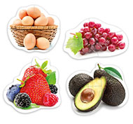 Maxi puzzle les aliments