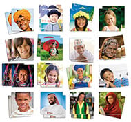 Jeu de mémoire photos les cultures