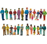 Maxi lot les familles du monde lot de 32