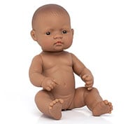 Nouveau-née fille latino-américaine long. 32 cm