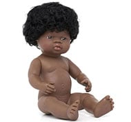 Poupée africaine fille de 38 cm de haut