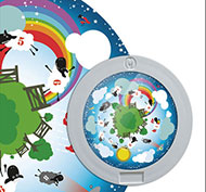 Disque projecteur les moutons