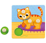 Encastrement d'animaux le chat