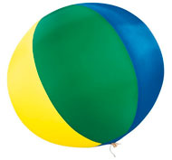 Balón gigante multicolor ø120 cm la unidad
