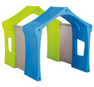 VERDE CLARO/AZUL