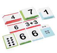 Cartas de aprendizaje los números y su descomposición lote de 62