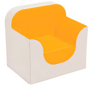 NARANJA CLARO/MARFIL