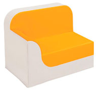 NARANJA CLARO/MARFIL
