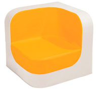 NARANJA CLARO/MARFIL
