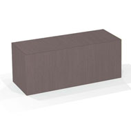 Puf rectangular para muebles curvo modelos 1.9760 - 1.9761